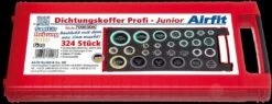 Airfit Universal Dichtungskoffer 70003DK Für Heizung-Sanitär-Solar, 324 Stück