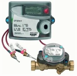 Allmess CF Echo II UItraschall-Kompaktwärmezähler 612671005065 6-260 -D, Qp 6, DN 32, 260 Mm, G 1 1/2