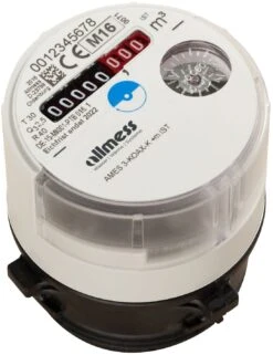 Allmess Koax 2 Austauschwasserzähler 0431212206 MES 3W KU+m, Q3 2,5, DN 15, Warm Bis 90 °C, 75mm