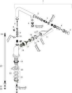 Hansgrohe Axor Citterio Select Küchenarmatur 39860000 Chrom, Schwenkbarer Auslauf 5 Hansgrohe Axor Citterio Select Küchenarmatur 39860000 Chrom, Schwenkbarer Auslauf -VIEGA Verkäufe Axor Citterio Select Kuechenarmatur 39860000 chrom schwenkbarer Auslauf 2
