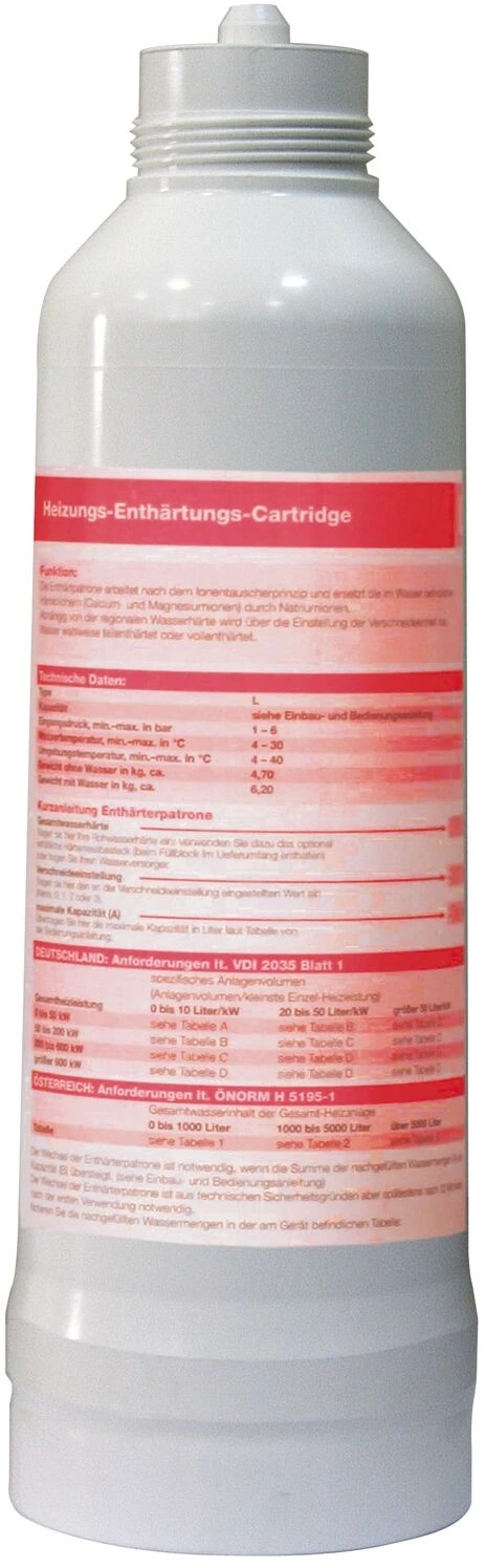 BWT Kartusche 12524 Large, Bei 20 °dH, 700 L, Härte Reduzierend 1 BWT Kartusche 12524 Large, Bei 20 °dH, 700 L, Härte Reduzierend