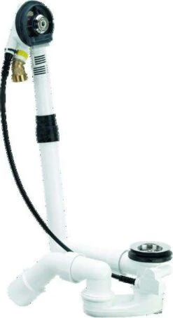 Bette Ab-/Überlaufgarnitur B604-000 Weiß, D= 52mm, 560mm, Mit Zulauf