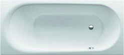 Bette BetteComodo Badewanne 1623-287PLUS 170x80x45cm, Überlauf Vorne, Fußende Rechts, Glasur, Starwhite
