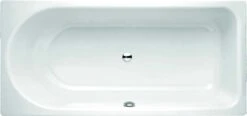 Bette BetteOcean Low-Line Badewanne 8839-287AR Antirutsch, Starwhite, 180x80x38cm, Fußende Rechts, Überlauf Vorne