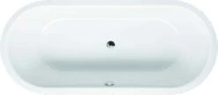Bette BetteStarlet Flair Oval Badewanne 8774-287AR Antirutsch, Starwhite, 178x78x42cm