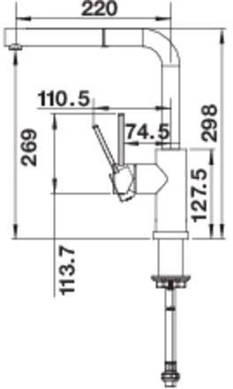 Blanco 526180 Edelstahl Gebürstet 7 Blanco 526180 Edelstahl Gebürstet – Bild 7