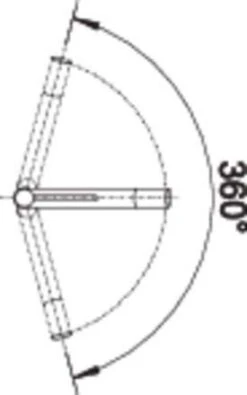 Blanco ALTA Compact Küchenarmatur 515121 Edelstahl Finish -VIEGA Verkäufe Blanco ALTA Compact Kuechenarmatur 515121 Edelstahl finish 4