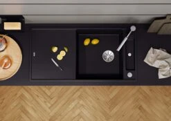 Blanco Axia Iii Xl S-f Spüle 523527 99x47cm, PuraDur Felsgrau, Reversibel, Mit Glasschneidbrett -VIEGA Verkäufe Blanco Axia iii xl s f Spuele 523527 99x47cm PuraDur felsgrau reversibel mit Glasschneidbrett 2