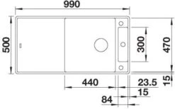 Blanco Axia Iii Xl S-f Spüle 523527 99x47cm, PuraDur Felsgrau, Reversibel, Mit Glasschneidbrett -VIEGA Verkäufe Blanco Axia iii xl s f Spuele 523527 99x47cm PuraDur felsgrau reversibel mit Glasschneidbrett 6