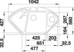 Blanco Blancodelta Ii-f Spüle 523675 104,2x56cm, PuraDur Cafe, Mit Ablauffernbedienung/Zubehör -VIEGA Verkäufe Blanco Blancodelta ii f Spuele 523675 1042x56cm PuraDur cafe mit Ablauffernbedienung Zubehoer 3