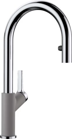 Blanco CARENA-S Vario Küchenarmatur 521360 SILGRANIT-Look Alumetallic/chrom