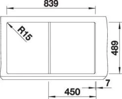 Blanco CLASSIC Pro 45 S-IF Spüle 523661 86 X 51 Cm, Edelstahl Seidenglanz, Reversibel, Ablauffernbedienung Mit Drehbetätigung -VIEGA Verkäufe Blanco CLASSIC Pro 45 S IF Spuele 523661 86 x 51 cm Edelstahl Seidenglanz reversibel Ablauffernbedienung mit Drehbetaetigung 3