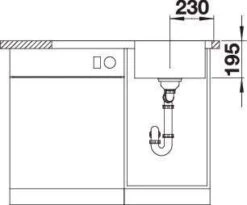 Blanco Divon Ii 45 S-if Spüle 521658 86 X 51 Cm, Edelstahl Seidenglanz, Rechts, Ablauffernbedienung Mit Drehbetätigung -VIEGA Verkäufe Blanco Divon ii 45 s if Spuele 521658 86 x 51 cm Edelstahl Seidenglanz rechts Ablauffernbedienung mit Drehbetaetigung 2