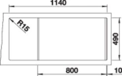Blanco Divon Ii 8 S-if Spüle 521664 116 X 51 Cm, Edelstahl Seidenglanz, Links, Ablauffernbedienung Mit Drehbetätigung -VIEGA Verkäufe Blanco Divon ii 8 s if Spuele 521664 116 x 51 cm Edelstahl Seidenglanz links Ablauffernbedienung mit Drehbetaetigung 4