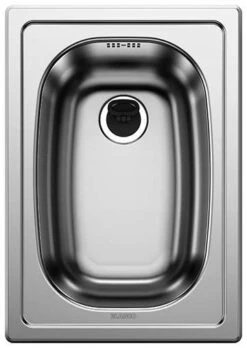 Blanco Einbau-Becken 501067 33x47x15cm, Edelstahl, Ohne Ablauffläche -VIEGA Verkäufe Blanco Einbau Becken 501067 33x47x15cm Edelstahl ohne Ablaufflaeche 1