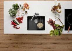 Blanco Etagen-Spüle 522236 53x46cm, PuraDur Cafe, Für Unterbau -VIEGA Verkäufe Blanco Etagen Spuele 522236 53x46cm PuraDur cafe fuer Unterbau 4