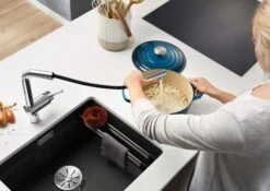 Blanco Etagen-Spüle 522236 53x46cm, PuraDur Cafe, Für Unterbau -VIEGA Verkäufe Blanco Etagen Spuele 522236 53x46cm PuraDur cafe fuer Unterbau 9