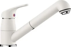 Blanco Küchenarmatur 517735 Ausziehbar, SILGRANIT-Look Silgranitweiß