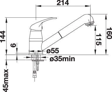 Blanco Küchenarmatur 517735 Ausziehbar, SILGRANIT-Look Silgranitweiß 4 Blanco Küchenarmatur 517735 Ausziehbar, SILGRANIT-Look Silgranitweiß – Bild 4