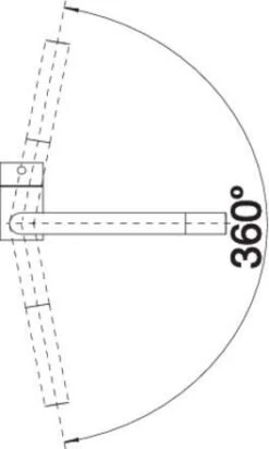 Blanco Küchenarmatur 525806 Schwenkbar, Sonderfarbe Schwarz Matt -VIEGA Verkäufe Blanco Kuechenarmatur 525806 schwenkbar Sonderfarbe schwarz matt 3