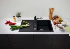 Blanco Metra 45 S Spüle 513035 78 X 50 Cm, PuraDur Anthrazit, Reversibel, Ablauffernbedienung Mit Drehbetätigung -VIEGA Verkäufe Blanco Metra 45 s Spuele 513035 78 x 50 cm PuraDur anthrazit reversibel Ablauffernbedienung mit Drehbetaetigung 2