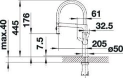 Blanco Solenta-s Küchenarmatur 522404 Flexibel, Chrom 10 Blanco Solenta-s Küchenarmatur 522404 Flexibel, Chrom -VIEGA Verkäufe Blanco Solenta s Kuechenarmatur 522404 flexibel chrom 4