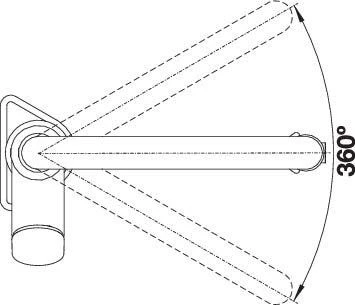 Blanco Solenta-s Küchenarmatur 522404 Flexibel, Chrom 6 Blanco Solenta-s Küchenarmatur 522404 Flexibel, Chrom – Bild 6