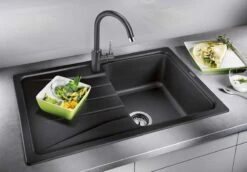 Blanco Sona 45 S Spüle 519662 78 X 50 Cm, PuraDur Anthrazit, Reversibel, Ohne Ablauffernbedienung -VIEGA Verkäufe Blanco Sona 45 S Spuele 519662 78 x 50 cm PuraDur anthrazit reversibel ohne Ablauffernbedienung 3