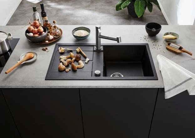 Blanco Spüle 515041 86 X 50 Cm, PuraDur Cafe, Reversibel, Ablauffernbedienung Mit Drehbetätigung 5 Blanco Spüle 515041 86 X 50 Cm, PuraDur Cafe, Reversibel, Ablauffernbedienung Mit Drehbetätigung – Bild 5