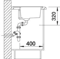 Blanco Spüle 515066 61,5 X 51 Cm, PuraDur Cafe, Ablauffernbedienung Mit Drehbetätigung -VIEGA Verkäufe Blanco Spuele 515066 615 x 51 cm PuraDur cafe Ablauffernbedienung mit Drehbetaetigung 7