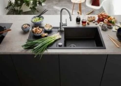 Blanco Spüle 515279 100 X 50 Cm, PuraDur Alumetallic, Reversibel, Ablauffernbedienung Mit Drehbetätigung -VIEGA Verkäufe Blanco Spuele 515279 100 x 50 cm PuraDur alumetallic reversibel Ablauffernbedienung mit Drehbetaetigung 4