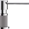 Blanco Spülmittelspender 525811 500 Ml, SILGRANIT-Look Alumetallic/chrom