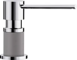 Blanco Spülmittelspender 525811 500 Ml, SILGRANIT-Look Alumetallic/chrom