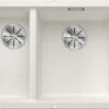 Blanco Subline 340/160-u Spüle 523562 55,5x46cm, PuraDur Weiß, Rechts, Für Unterbau