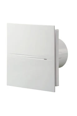 Blauberg Sileo Design 100 H Abluftventilator 8012877 Mit Abdeckung, 90m³/h Mit Nachlauf Und Feuchtesensor