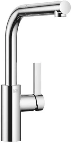 Dornbracht Elio Spültisch-Einhebelmischer 33840790-00 Herausziehbar, Ausladung 235 Mm, Chrom