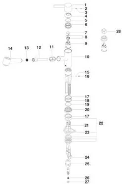 Dornbracht Eno Spültisch-Einhebelmischer 33870760-06 Herausziehbar, Mit Brausefunktion, Ausladung 225 Mm, Platin Matt 5 Dornbracht Eno Spültisch-Einhebelmischer 33870760-06 Herausziehbar, Mit Brausefunktion, Ausladung 225 Mm, Platin Matt -VIEGA Verkäufe Dornbracht Eno Spueltisch Einhebelmischer 33870760 06 herausziehbar mit Brausefunktion Ausladung 225 mm platin matt 2