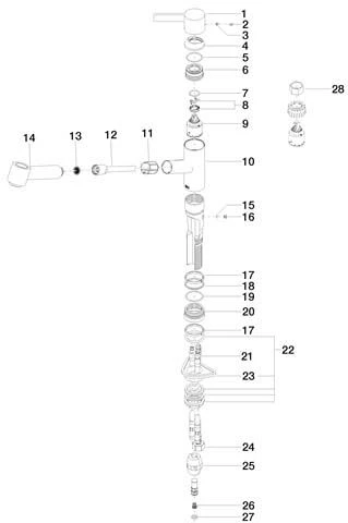 Dornbracht Eno Spültisch-Einhebelmischer 33870760-06 Herausziehbar, Mit Brausefunktion, Ausladung 225 Mm, Platin Matt 3 Dornbracht Eno Spültisch-Einhebelmischer 33870760-06 Herausziehbar, Mit Brausefunktion, Ausladung 225 Mm, Platin Matt – Bild 3