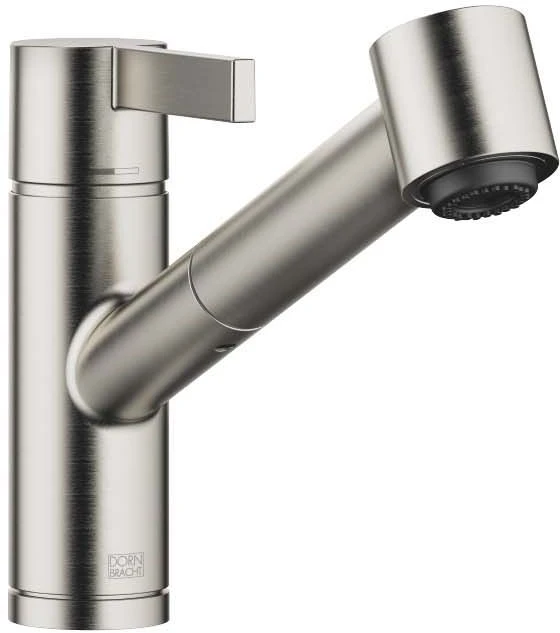 Dornbracht Eno Spültisch-Einhebelmischer 33870760-06 Herausziehbar, Mit Brausefunktion, Ausladung 225 Mm, Platin Matt 1 Dornbracht Eno Spültisch-Einhebelmischer 33870760-06 Herausziehbar, Mit Brausefunktion, Ausladung 225 Mm, Platin Matt