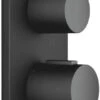 Dornbracht Fertigmontageset Deque 3642567033 Schwarz Matt, Unterputz Thermostat