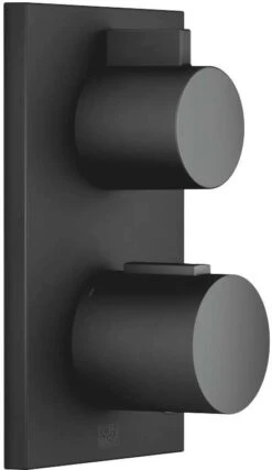 Dornbracht Fertigmontageset Deque 3642567033 Schwarz Matt, Unterputz Thermostat