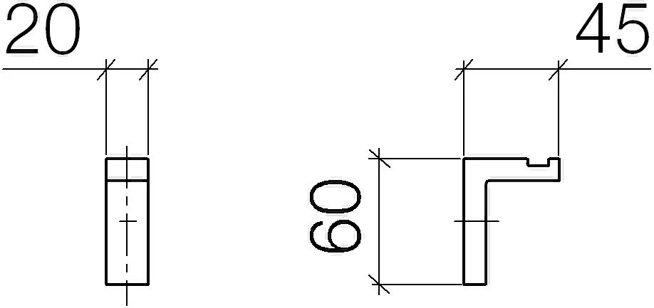 Dornbracht Haken Symetrics 8325198000 Chrom 2 Dornbracht Haken Symetrics 8325198000 Chrom – Bild 2