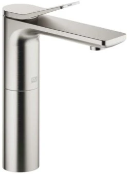 Dornbracht Lissè Waschtischarmatur 3352684506 Platin Matt, Hoher Auslauf, Ohne Ablaufgarnitur