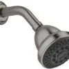 Dornbracht Madison Kopfbrause 28508360-99 3-fach Verstellbar, Dark Platinum Matt