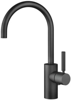 Dornbracht Meta Einhandmischer 33560661-33 Mit Ablaufgarnitur, Ausladung 167 Mm, Schwarz Matt