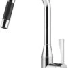 Dornbracht Spültisch-Einhebelmischer 33875895-00 Herausziehbar, Mit Brausefunktion, Ausladung 240 Mm, Chrom
