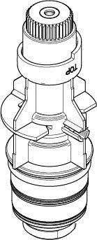 Dornbracht Thermostatkartusche 9015020010190 1/2