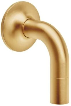 Dornbracht Vaia Wandanschlussbogen 28450809-28 Anschluss 1/2", Messing Gebürstet