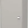 Duravit Brioso Hochschrank BR1330L1007 520x1770x360mm Betongrau Matt, Tür L., Griff Chrom