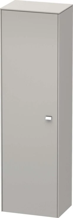 Duravit Brioso Hochschrank BR1330L1007 520x1770x360mm Betongrau Matt, Tür L., Griff Chrom